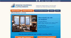 Desktop Screenshot of efficientwindowcoverings.org